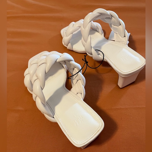 H&M Faux Leather Braided Mules - Picture 6 of 7